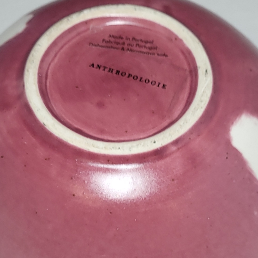 Anthropologie striped bowl - Picture 3 of 5